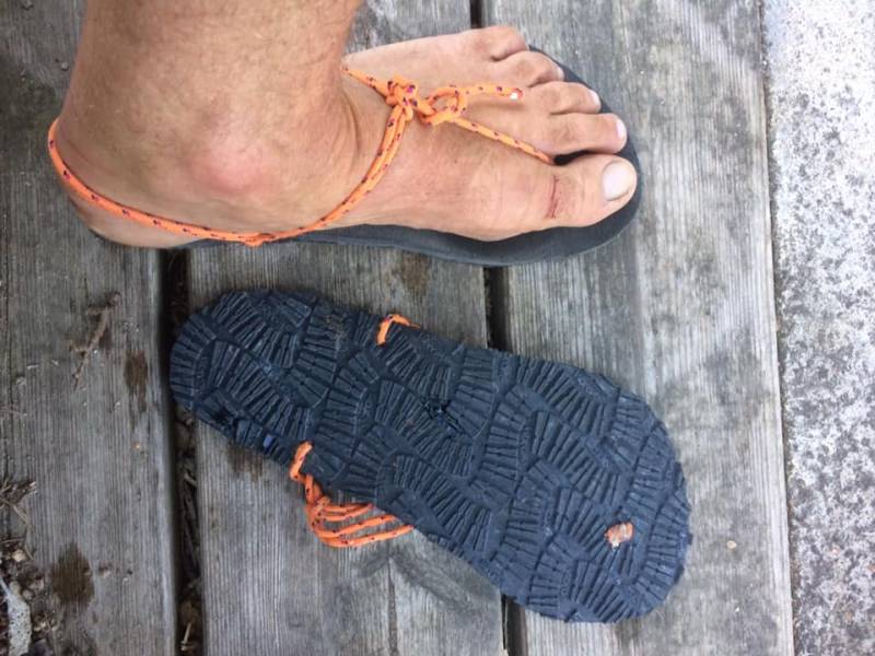 Alpine Mag fait un article sur le GR20 en sandales minimalistes par Laurent PONCET à Lozanne